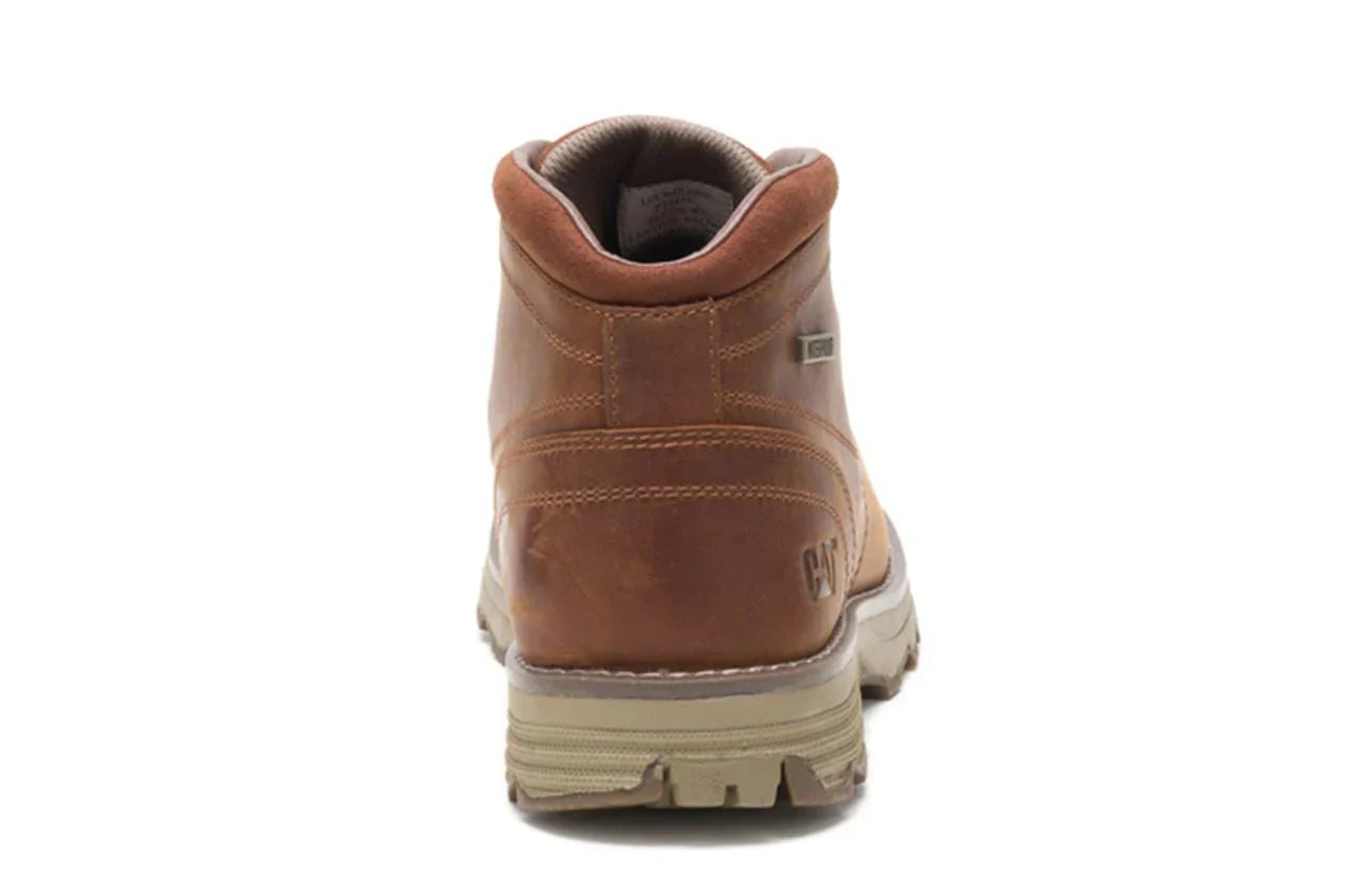 Caterpillar - Men's Elude Brown Leather Waterproof Work Boots
