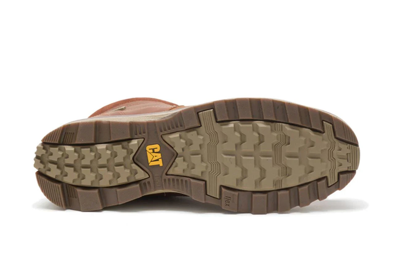Caterpillar - Men's Elude Brown Leather Waterproof Work Boots