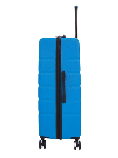 Coker Large Soft Shell Blue Suitcase