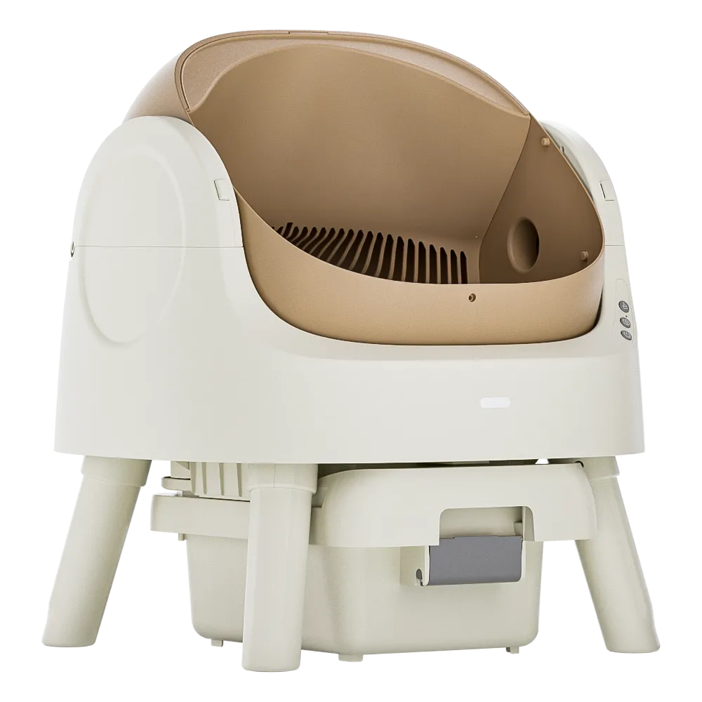 No More Scooping – Self-Cleaning, Odor-Free Litter Box