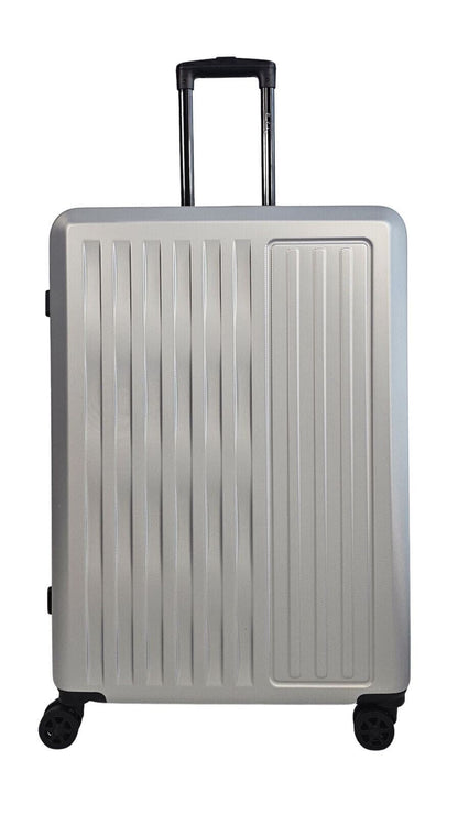 Cullman Large Hard Shell Silver Suitcase