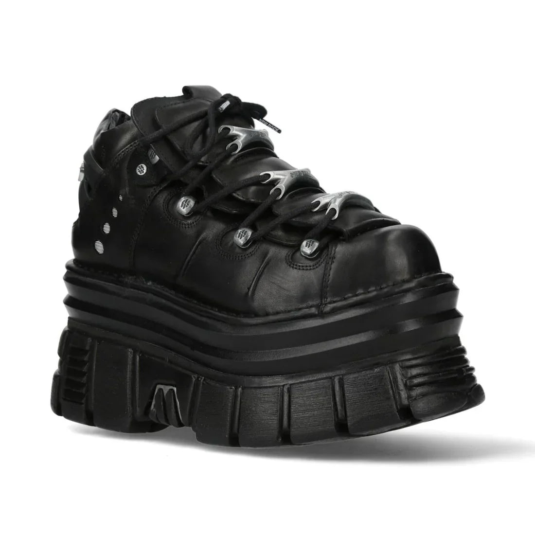 NEW ROCK -  M-106-C178 - Lace Up Tower Shoes