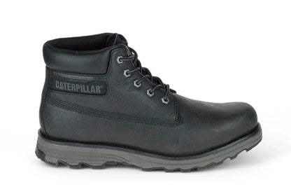 Caterpillar - Men's Founder Black Leather Boots