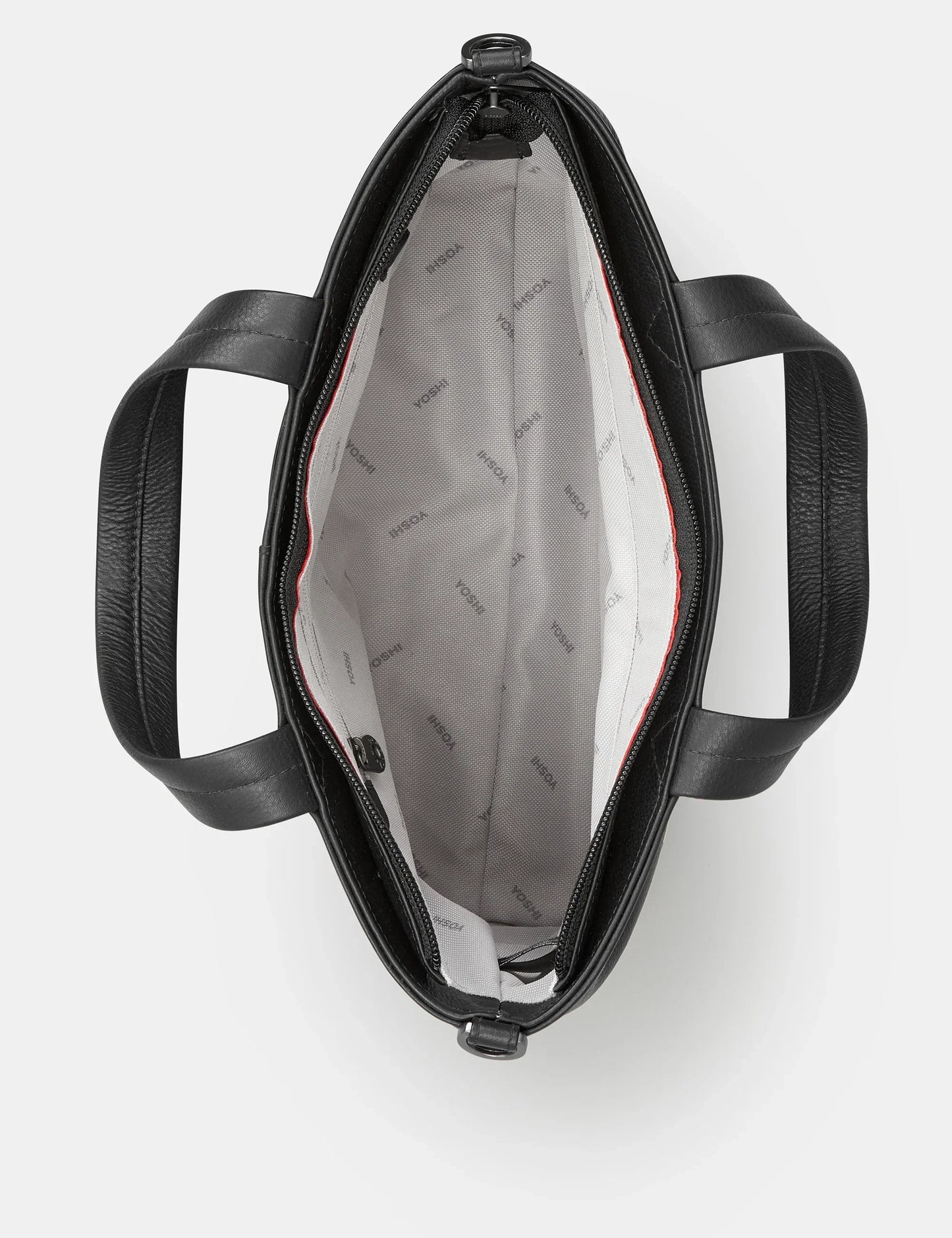 Yoshi - Bark to Bark Leather Grab Bag with Detachable Shoulder Strap