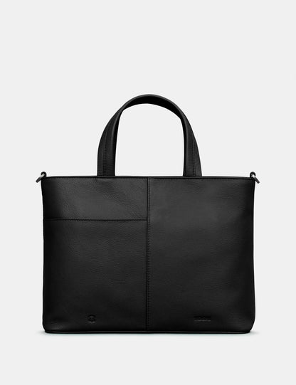 Yoshi - Horror Bookworm Leather Grab Bag with Detachable Shoulder Strap