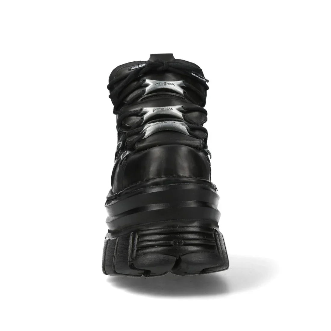 NEW ROCK -  M-106-C178 - Lace Up Tower Shoes