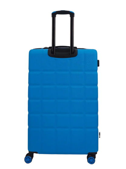Coker Large Soft Shell Blue Suitcase