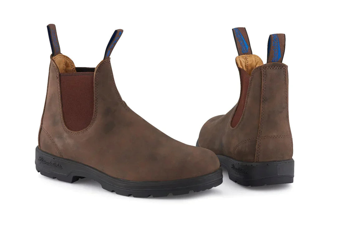 Blundstone - 584 Rustic Brown Thermal Leather Chelsea Boots