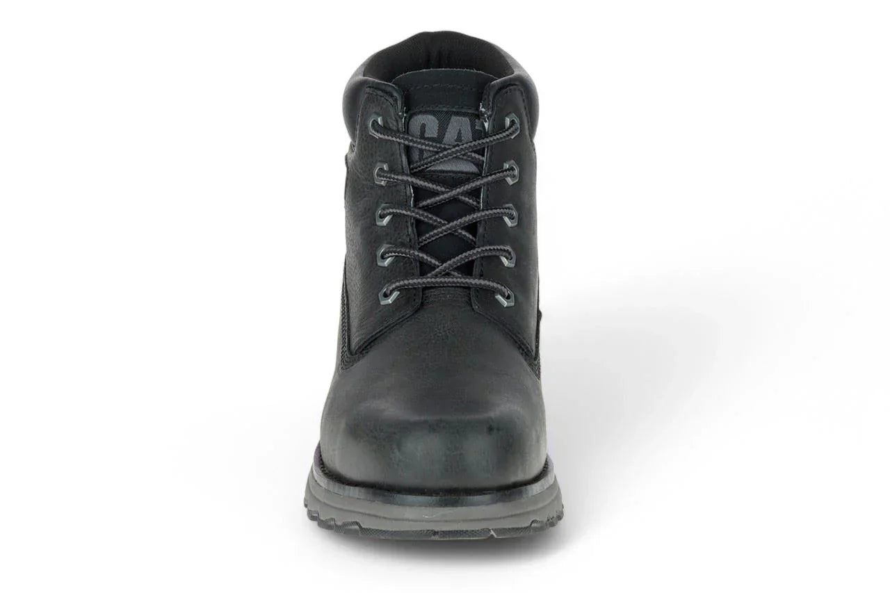 Caterpillar - Men's Founder Black Leather Boots